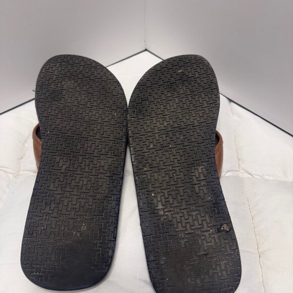 TOMMY HILFIGER MENS FLIP FLOPS - Picture 2 of 2